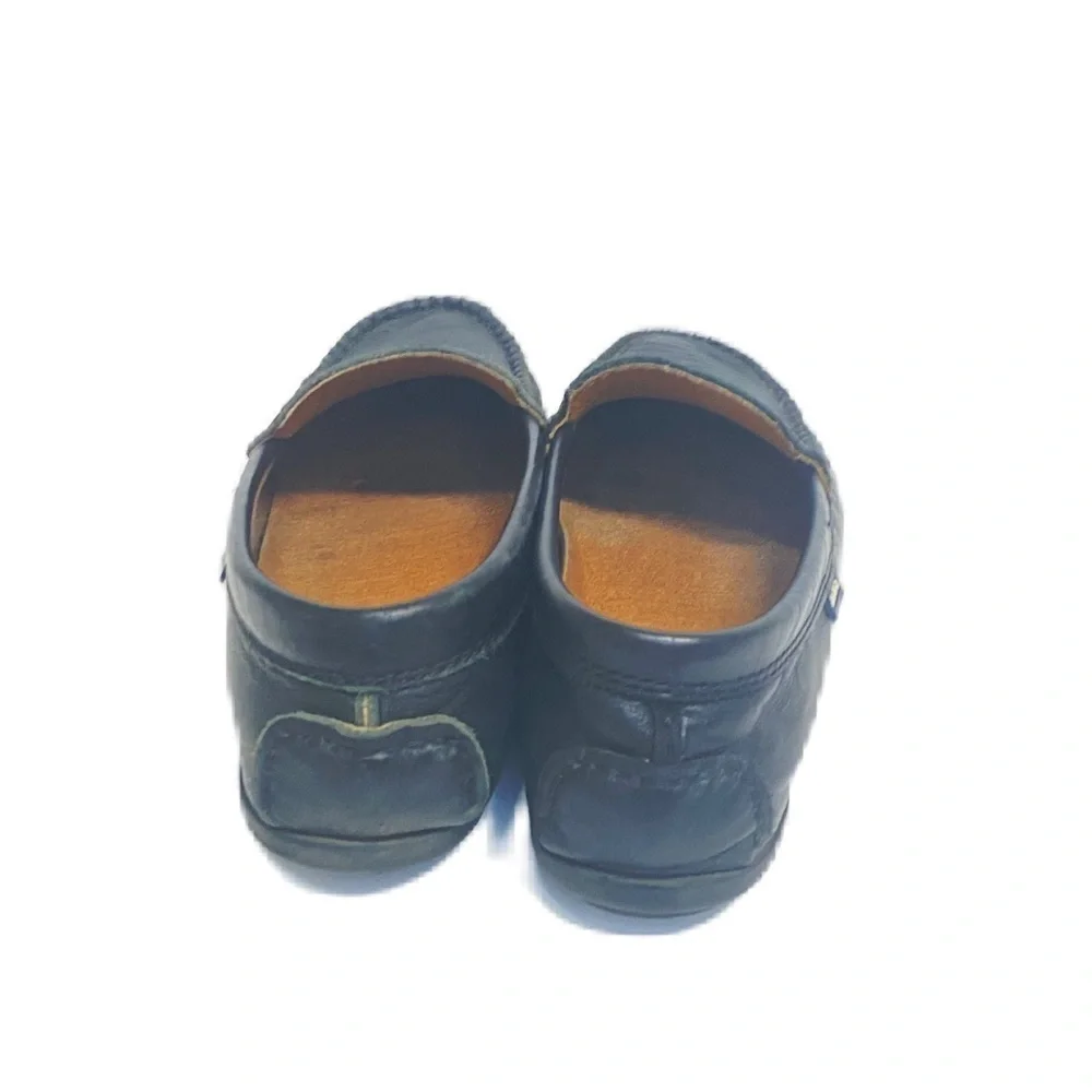 Atlanta Moccasin kids black Penny Loafers size 4.5